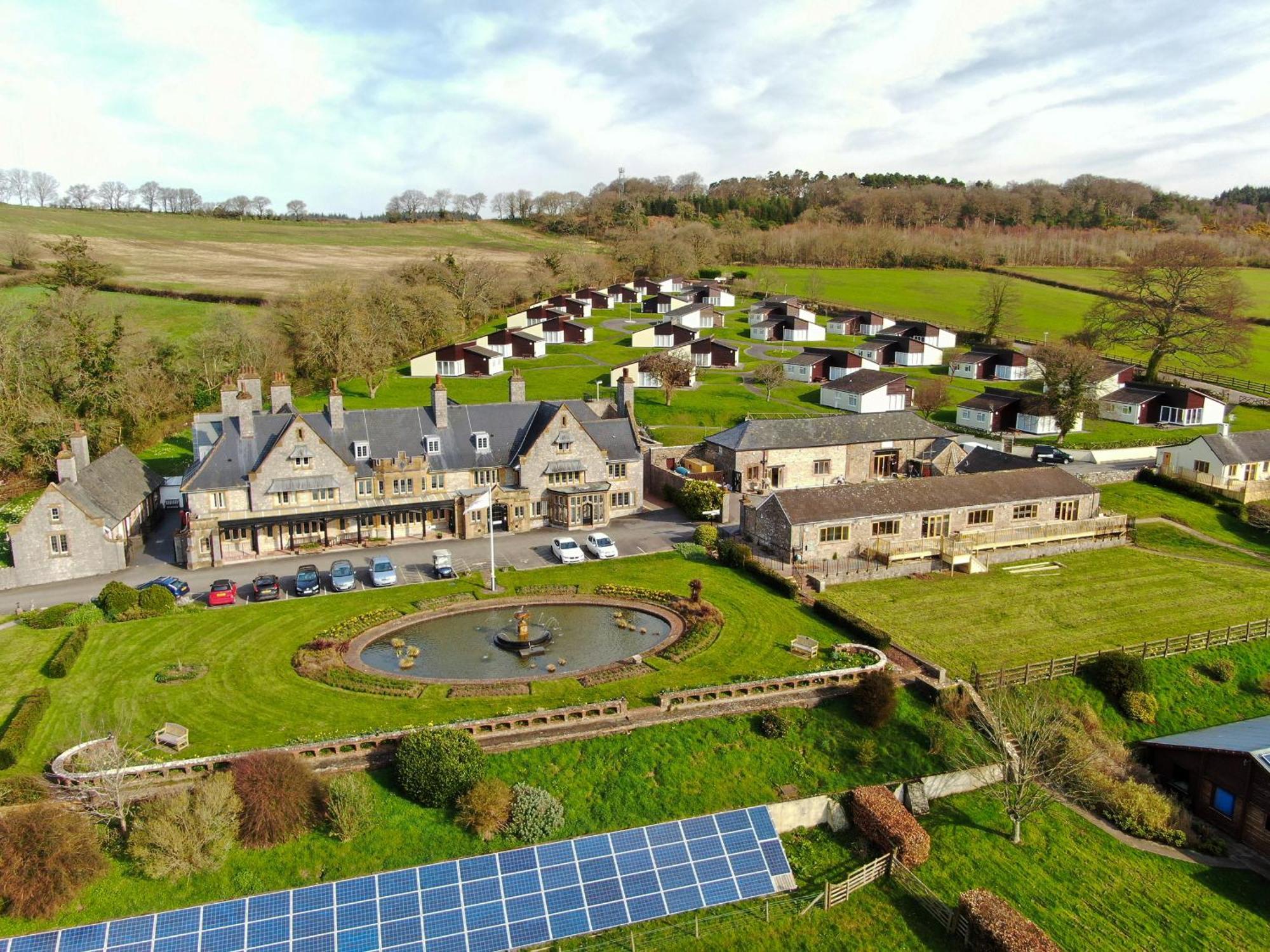 Harcombe House Bungalow 3 Newton Abbot Buitenkant foto